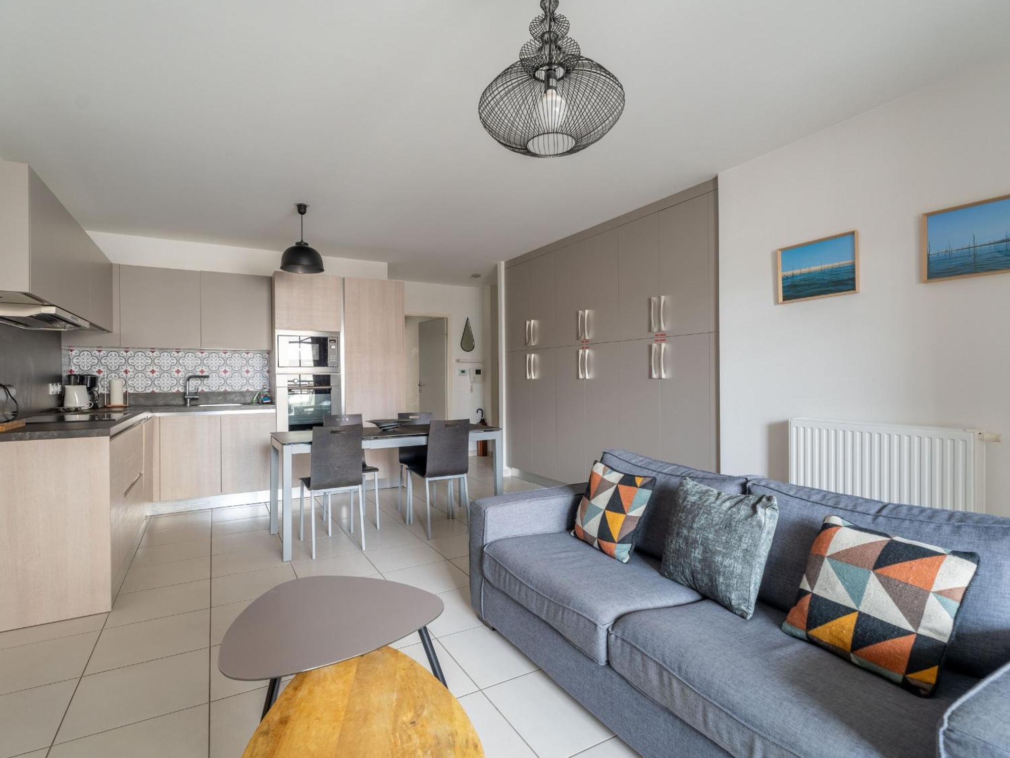 Appartement Central A Arcachon Avec 2 Chambres, Parking Prive Et Proche Plages - Fr-1-319-16 Zewnętrze zdjęcie